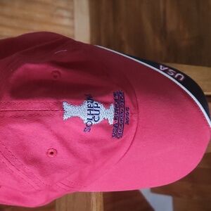 SOLHEI CUP 2005 USA.EUROPE CROOKED STICK RED CAP